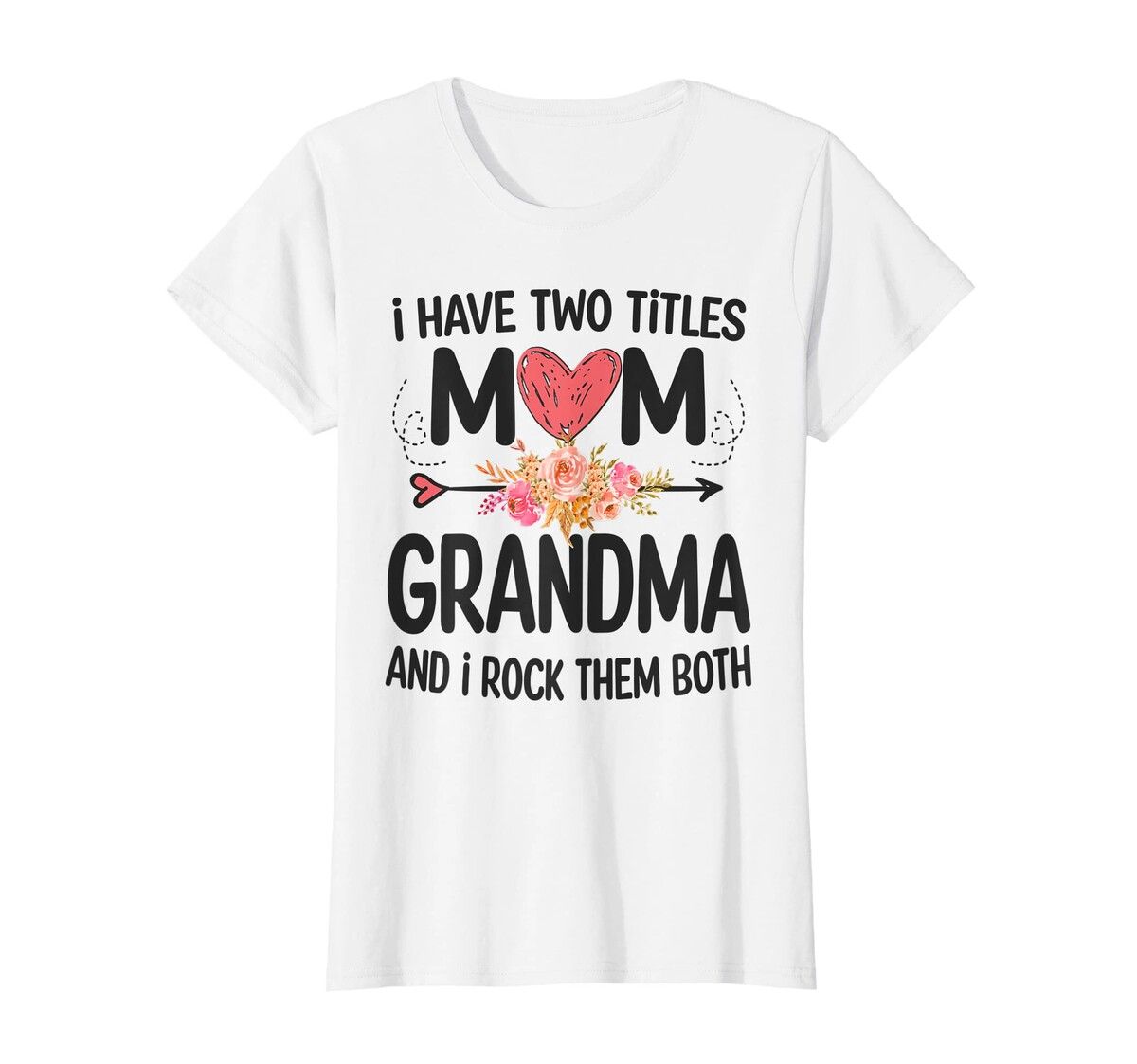 Pure Cotton Mom Grandma Mothers Day Gift T-Shirt 170-180CM