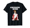 L Funny Chicken Farm Sarcastic Shirt T-Shirt Natural fiber fabrics neck Shirt Fashion Short Sleeve