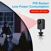 HD Mini PIR Camera 1080P Security Pocket Cameras Motion Activated Small Nanny Cam for Car Standby PIR Webcam