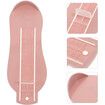 Baby Foot Measurer Kids Shoes Size Length Measuring Ruler, Foot Gauge Ruler Tools for Toddler Children (Plain Pink)