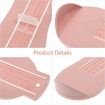 Baby Foot Measurer Kids Shoes Size Length Measuring Ruler, Foot Gauge Ruler Tools for Toddler Children (Plain Pink)