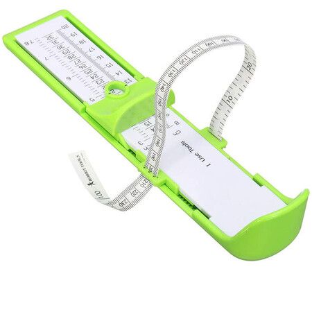 Kids Foot Measurer,Toddler Foot Measure Gauge,Children Shoes Size Measuring Ruler Device for Shoe Fitting Green