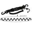 Scuba Diving Camera Anti-Lost Lanyard Strap Loss Coil Rope Proof Spring with Clips