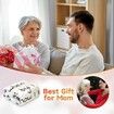 Premium Dear Mom Blanket Presents for Mother's Day Soft Cozy Flannel Throw Blanket Moms Blanket Gift-150*200 CM