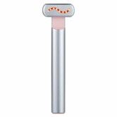 EMS SkinCare Beauty Instrument Rotating Hot Compress Heating Vibration Therapy Wand Silver