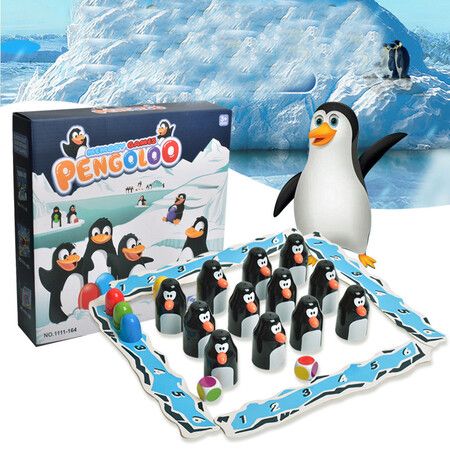 Pengoloo Games Wooden Skill Building Memory Color Recognition Game for Kids
