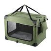 Soft Dog Crate Kennel Pet Cage Cat Travel Carry Bag Extra Large Puppy Carrier Foldable Portable Green 3XL