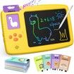 Talking Flash Cards with LCD Writing Tablet 224 Sight Words Montessori Educational Toys for Kids Age 3+(Yellow)