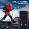 Smart Watches for Men,1.95In IP68 Waterproof Smart Watch with Bluetooth Call,123 Sports Modes Fitness Tracker Watch Tactical Smartwatch (Black)
