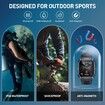 Smart Watches for Men,1.95In IP68 Waterproof Smart Watch with Bluetooth Call,123 Sports Modes Fitness Tracker Watch Tactical Smartwatch (Black)