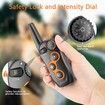 Dog Training Collar for 2 Dogs,IPX7 Waterproof Shock Collar with Remote Range 1300ft,3 Training Modes,Beep,Vibration,Shock,Rechargeable Electric Shock Collar for Small Medium Large Dogs