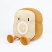 Plush Toy Night Light Alarm Clock for Kids, Cozy Plushies, Bedroom Clock with Dual Alarm and Snooze, Dimmable Bedside Lamp Birthday Gifts Ideal for Kids Women