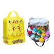 144Pcs/Set Pokemon Anime Figure with Storage Bag for Children Toys Gifts