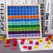 Wooden Counting Math Toys, 1-100 Consecutive Numbers, Educational Game and Learning for Toddlers 3 Years Old