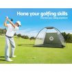 Everfit 3M Golf Practice Net And Training Mat Set Driving Target Green