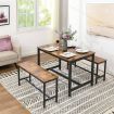 VASAGLE Set of 2 Dining Benches