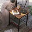 VASAGLE Set of 2 Side Table with 2 Mesh Shelves