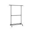 SONGMICS Industrial Clothes Rack on Wheels Maximum load of 110 Kg