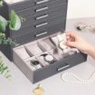 SONGMICS Jewellery Box with 6 Layers and 5 Drawers