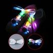 1 Pair LED Luminous Shoelaces Various Colours Glowing Sport Shoe Laces Flash Light Flat Sneakers Canvas Shoe Strings Party Decor Color Pink