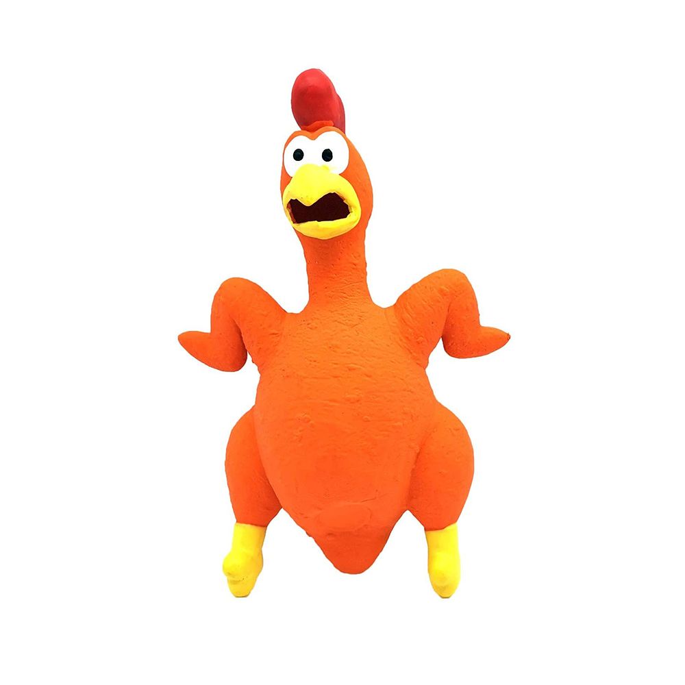 Screaming Chicken, Pet Squeaky Toys, Interactive Dog Chew Toy 1 Piece