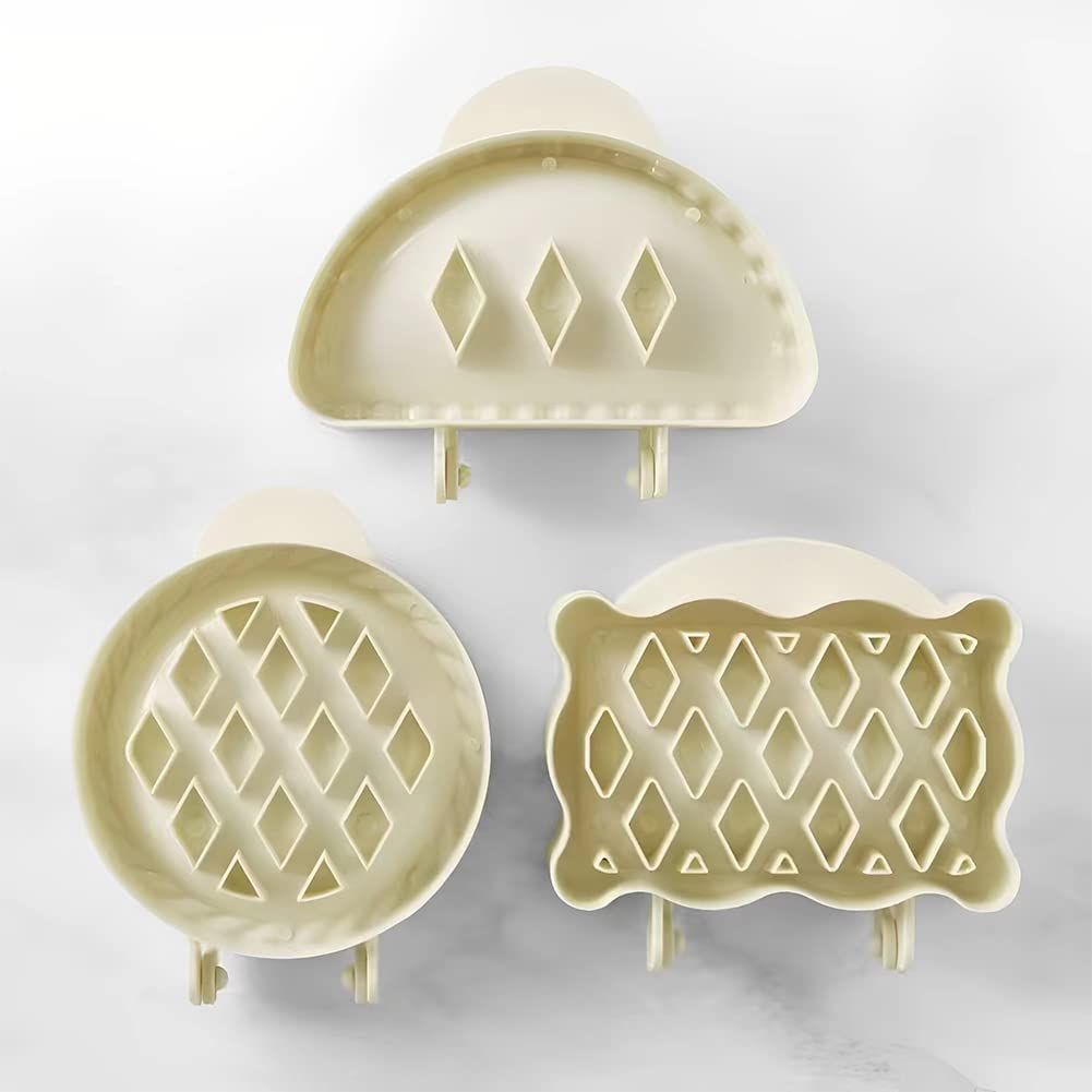 Hand Pie Molds, 3PCS Dough Presser Pocket Pie Molds for Thanksgiving Halloween Party