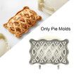 Hand Pie Molds, 3PCS Dough Presser Pocket Pie Molds for Thanksgiving Halloween Party