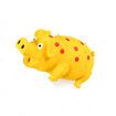 Squeaky Pig Dog Toys, Grunting Pig Dog Toy That Oinks Grunts for Small Medium Large Dogs 1Pack Yellow