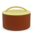 Silicone Coffee Filter Paper Holder Kitchen Storage Organizer with Lid-Brown