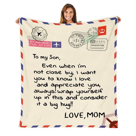 Mom Blanket, Mothers Day Birthday Gifts For Mom From Daughter Son, To My Mom  Blanket, Mom Gifts, Gifts For Anniversary Mom Birthday Gifts, Mom Blanket  From Son, Throw Blanket, S-130*150cm 