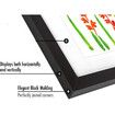 Children Art Frames Kids Artwork Storage Rack Magnetic Front Open Changeable for Poster Photo Drawing Paintings Pictures Display Color Wood