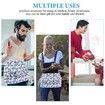 Eggs 8 pockets Collecting Gathering Holding Apron for Chicken Hense Duck Goose Eggs Housewife Farmhouse Kitchen Home Workwear Size M