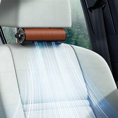 Car Seat Ventilation Fan USB Cooling Fan Air Circulation Electric Fan for Car Truck SUV