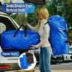 Moving Boxes Heavy Duty Extra Large Storage Bags, Blue Moving Bags Totes with Zippers 4 Pack