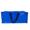 Moving Boxes Heavy Duty Extra Large Storage Bags, Blue Moving Bags Totes with Zippers 4 Pack