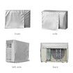 Air Conditioner Cover Outdoor Device Cover Main Machine Cover Waterproof Anti-Dust Anti-Snow Cleaning Bag Protector Size D