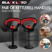 BLACK LORD Adjustable Kettlebell Handles for Weight Lifting Plates Push Up