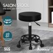 ALFORDSON Salon Stool Round Swivel Barber Hair Dress Chair Gas Lift All Black