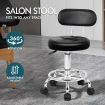 ALFORDSON Salon Stool Round Swivel Barber Hair Dress Chair Declan Black
