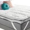 S.E. Mattress Topper Pillowtop Luxury Bedding Mat Pad Cover Double Size 7cm