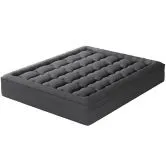 STARRY EUCALYPT Pillowtop Mattress Topper Charcoal Fibre Underlay Pad 7cm Double