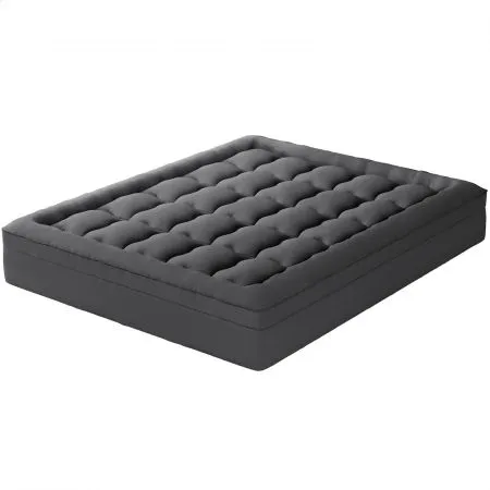 STARRY EUCALYPT Pillowtop Mattress Topper Charcoal Fibre Underlay Pad 7cm King