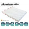 S.E. Memory Foam Topper Cool Gel Ventilated Mattress Bed Bamboo Cover 10cm KS