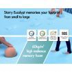 STARRY EUCALYPT Memory Foam Mattress Topper Cool Gel Ventilated Bed Bamboo Cover 10cm Queen
