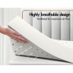 STARRY EUCALYPT Memory Foam Mattress Topper Ventilated Gel Bamboo Cover 8cm King Single