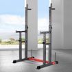 BLACK LORD Squat Rack Adjustable Barbell Rack Weight Bench Press Weight Lifting Gym