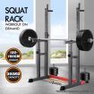 BLACK LORD Squat Rack Adjustable Barbell Rack Weight Bench Press Weight Lifting Gym