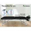 ALFORDSON Massage Table 2 Fold 55cm Foldable Portable Bed Desk Aluminium Lift Up