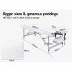 ALFORDSON Massage Table 2 Fold 55cm Foldable Portable Bed Desk Aluminium Lift Up