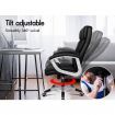 ALFORDSON Office Chair Executive Computer Gaming Racer PU Leather Work Seat